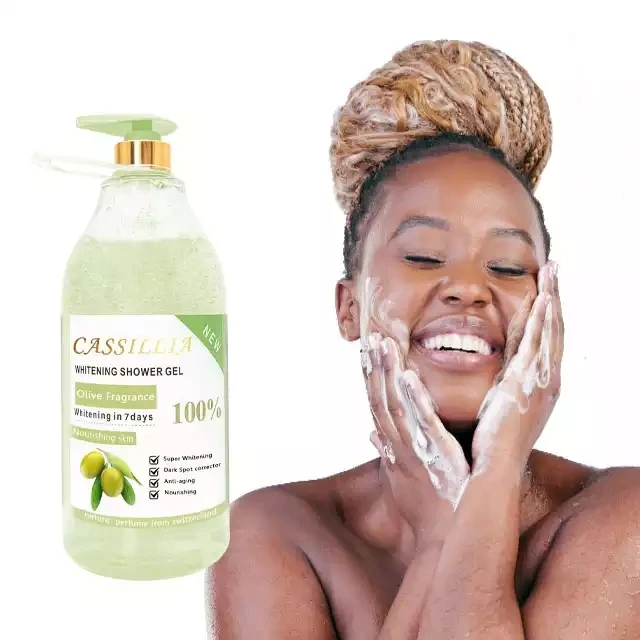 Private label brighten skin shower gel black skin cindella wash cream organic seed oil nourishing bath gel