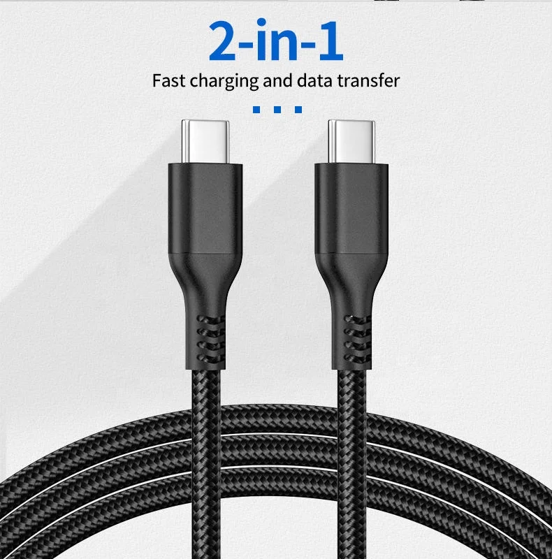 ULT-unite New Arrival 5A Fast Charging USB Type C Cable 2m E-marker USB C to USB C Kabel for iPad Pro 2021