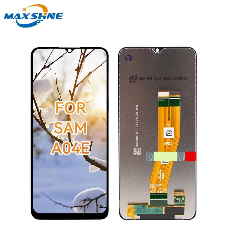 Premium Mobile Phone OEM LCD Touch Screen Original LCD Display for Samsung Galaxy A04E LCD Replacements Spare Parts