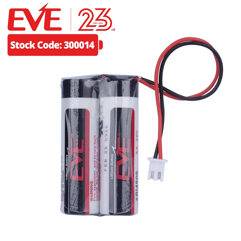 Индивидуальная литиевая батарея EVE 3 6 В ER14505 2 параллельная SPC1550 для Smart Meter