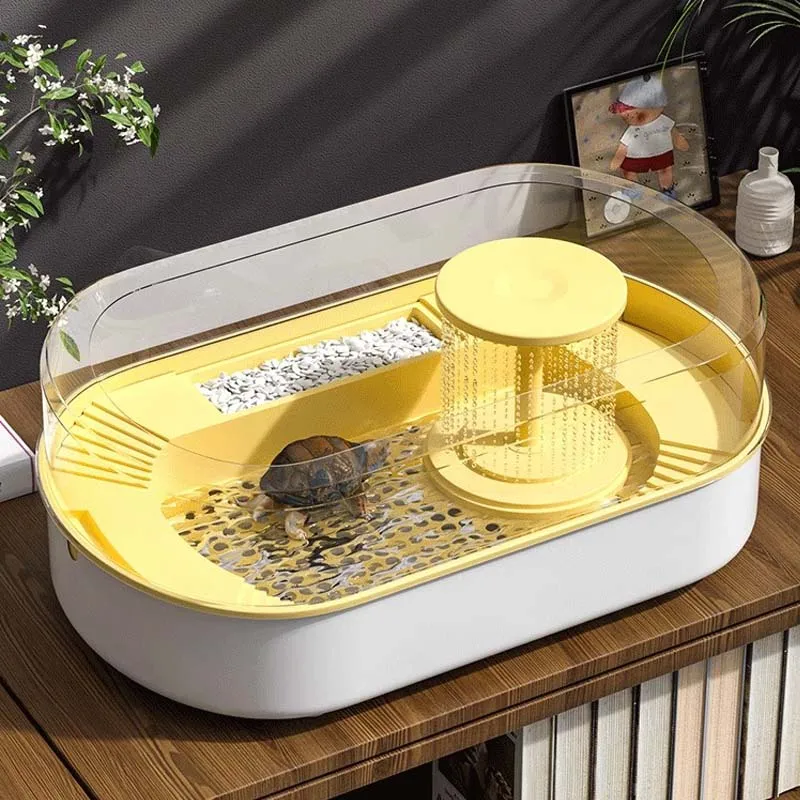 large plastic turtle tank turtle tank aquarium aquariums accessories desktop reptiles turtle breeding cage