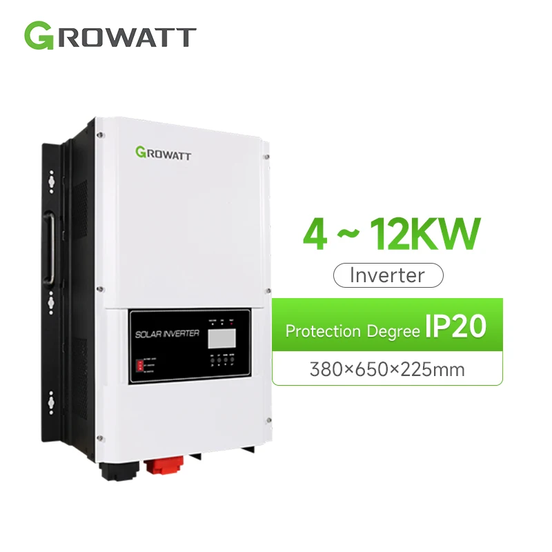 Growatt SPF 4000 ~ 12000T DVM 6 кВт 8 10 12 автономный Солнечный