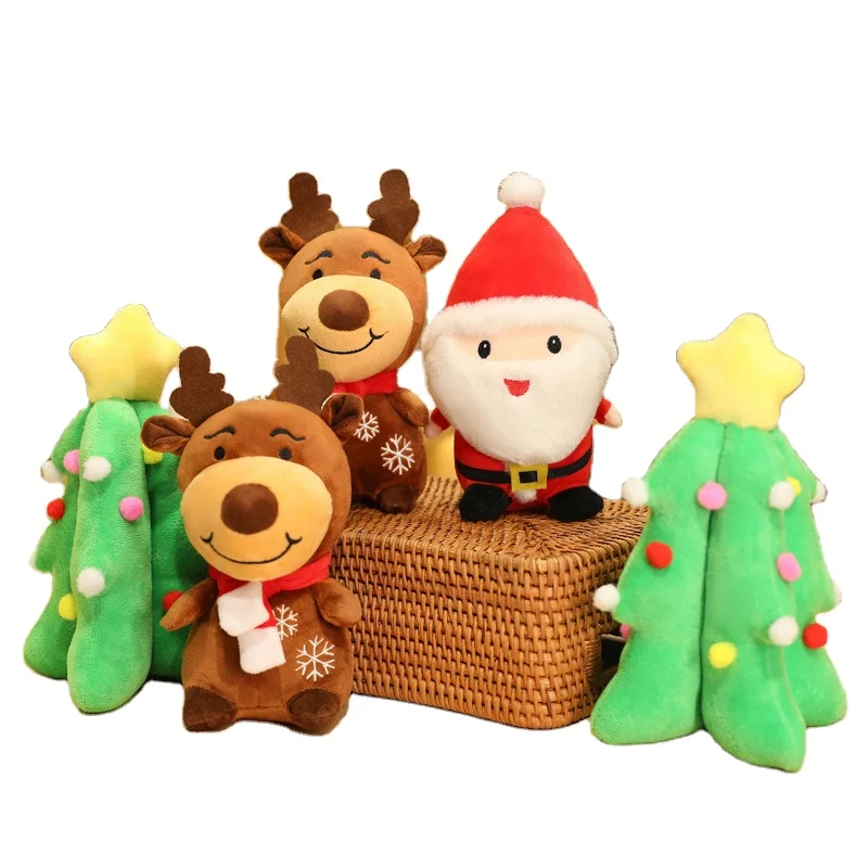 Popular Low Price manufacturers customize cute Christmas doll plush toys christmas elf doll