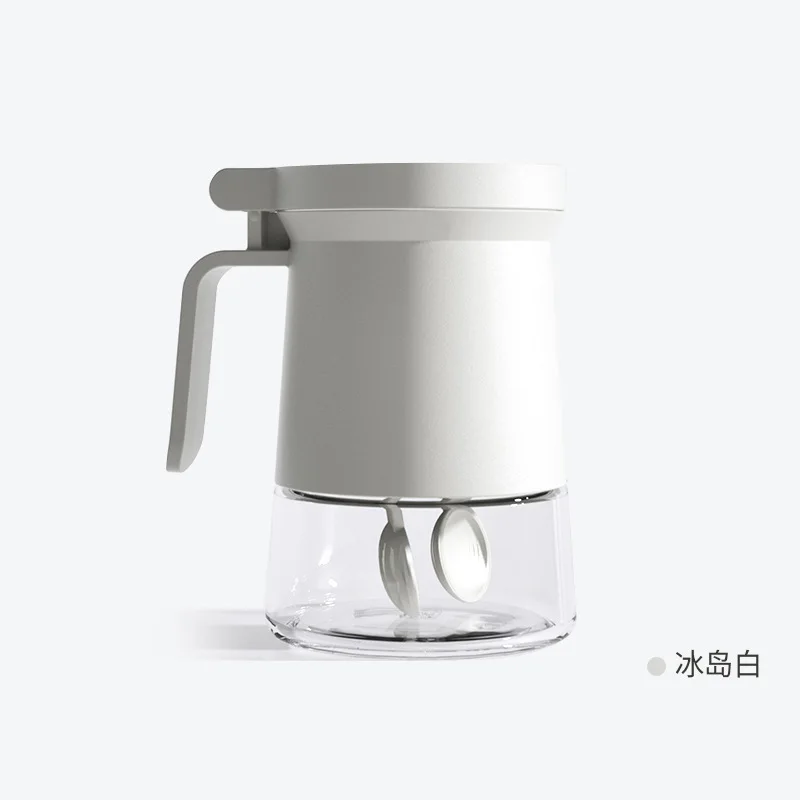 Glass seasoning jar moisture-proof seasoning bottle kitchen salt shaker seasoning jar