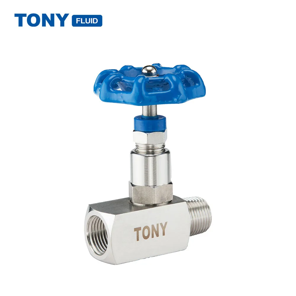 
Female to Male NPT BSP G Thread Needle Valve Stainless Steel Instrument Gauge Needle Valve 