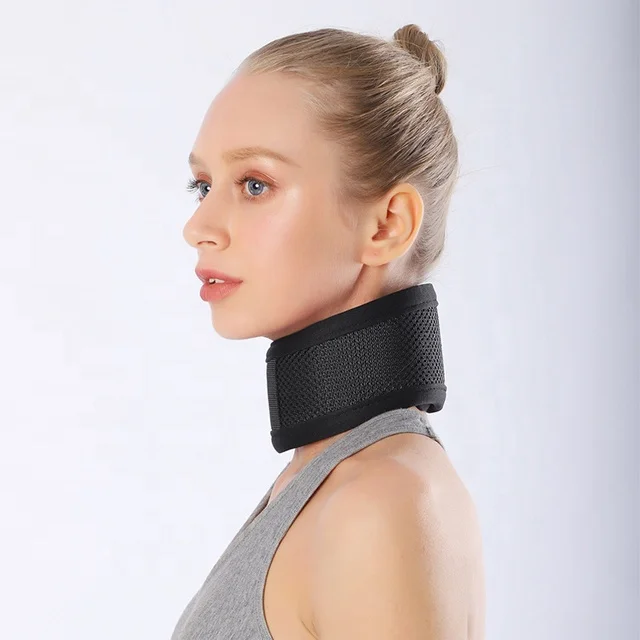 Breathable sponge neck protection Air-conditioned room warmth protection cervical spine anti-bow cervical traction