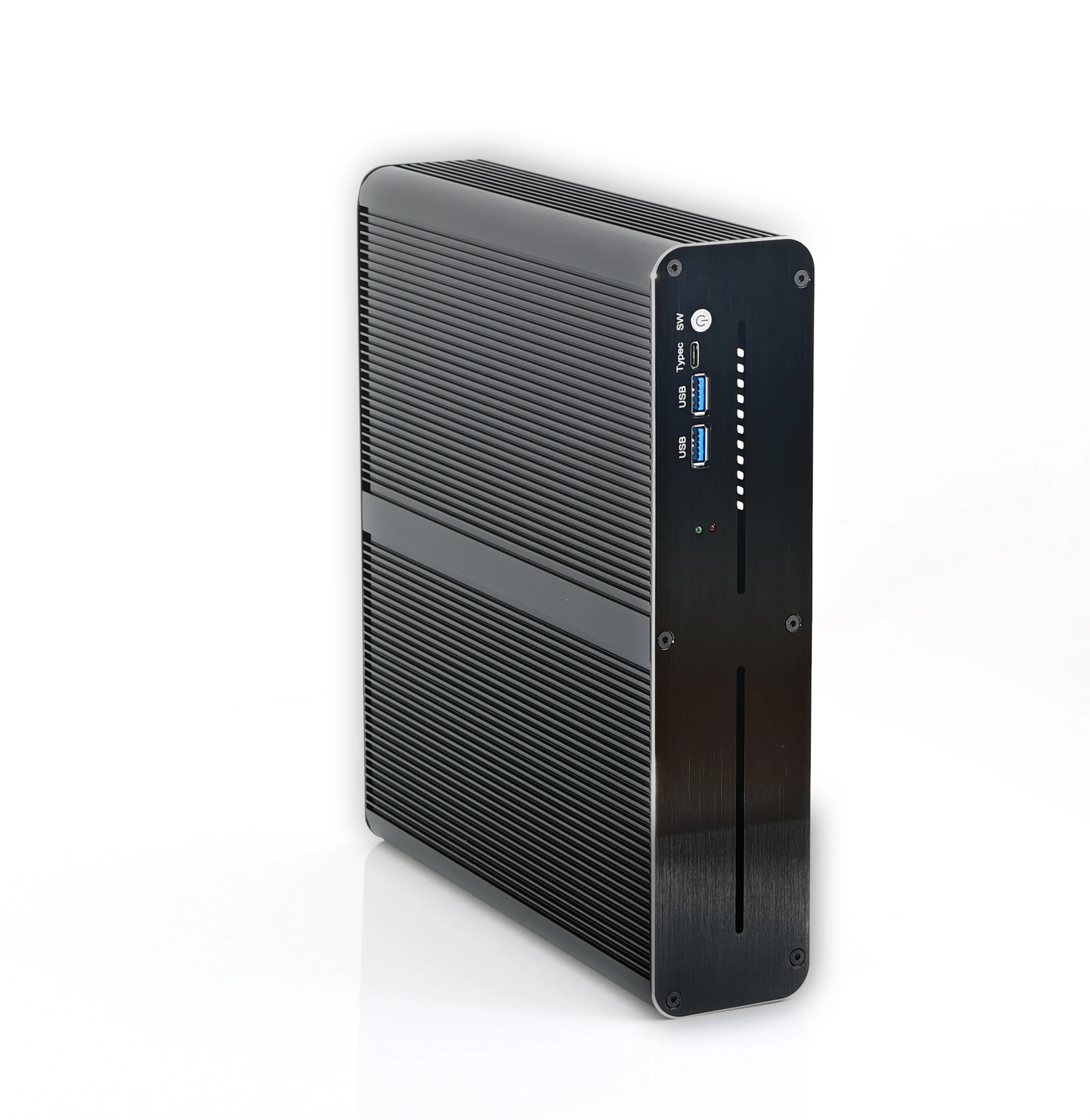 Причастник игровой Мини ПК Core i7 7820HQ GTX 1650 2 * DDR4 M.2 NVMe 2 LAN настольный компьютер Win10 4K HD 2,0 DP DVI волоконно