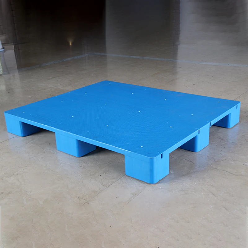 LIKU Pallet Heavy-Duty Euro HDPE Large Stackable Single-Faced Nine Feet Plastic Pallet for Sale