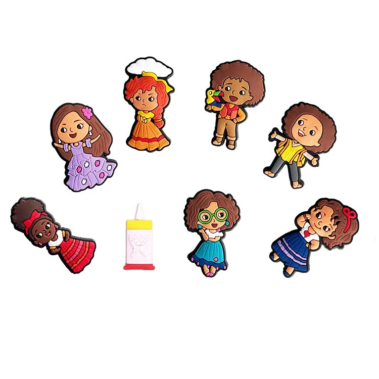 2022 New Designer Wholesale Anime Cartoon Encanto Movie Croc charms Luxury for Kids Shoe Decoration Charms Accessories