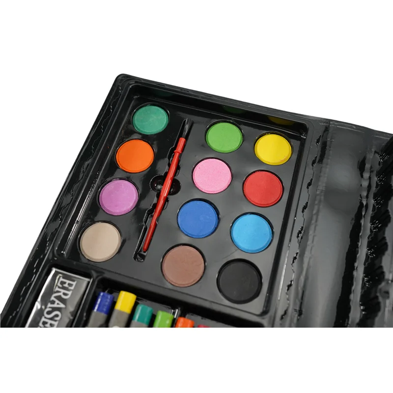 wholesale customization school children 43pcs pvc case for painting art sets