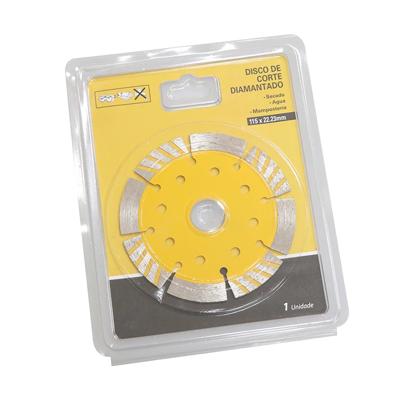Cold Pressed Turbo Diamond Saw Blade Cutting Disc for Granite Quartz Stone Concrete