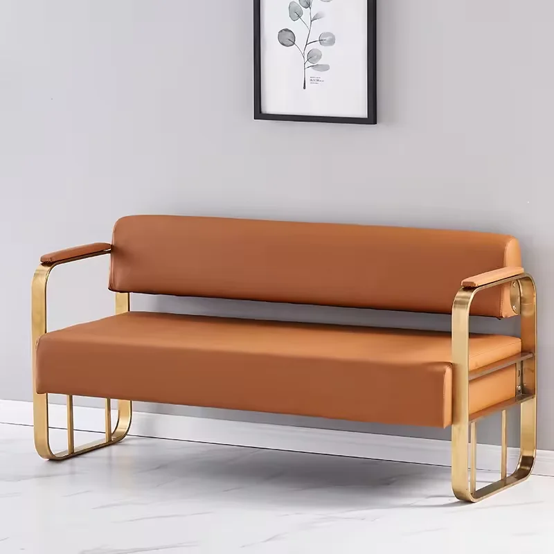 Hot sale solon Waiting Chair Office Reception Chair Hairdressing Bench