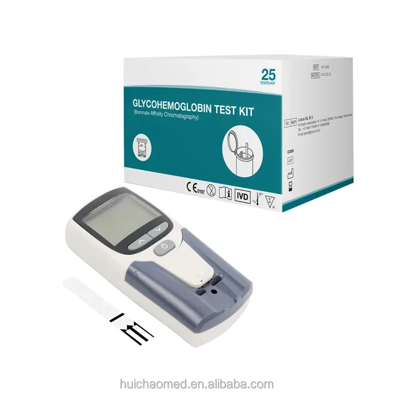 Hba1C Meter Hemoglobin A1C Analyzer With A1C Test Kit  For Diabetes
