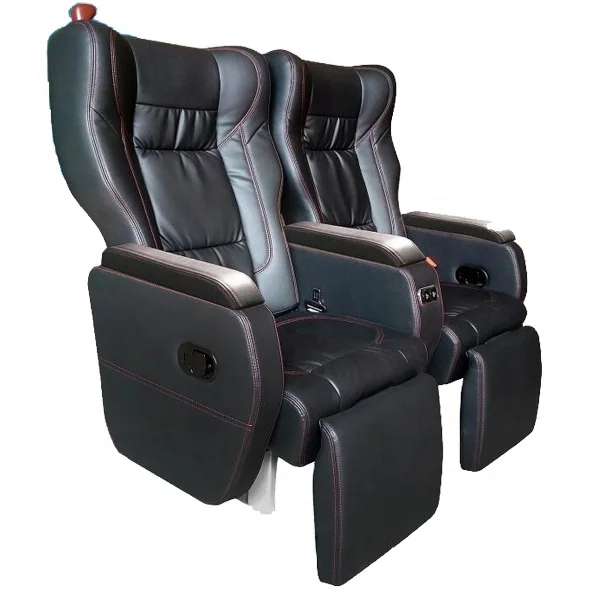 Bus reclining seat footrest luxury passenger seat