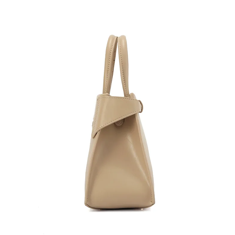 2024 Trendy Ladies Custom LOGO Designer PU Leather Sling Bag Single Strap Casual Tote Shoulder Handbag