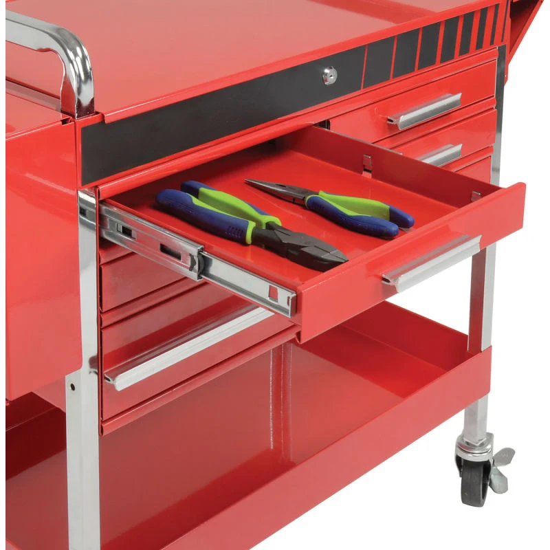 Metal universal wheel office furniture tool cabinet trolley multi purpose tool toolbox cart
