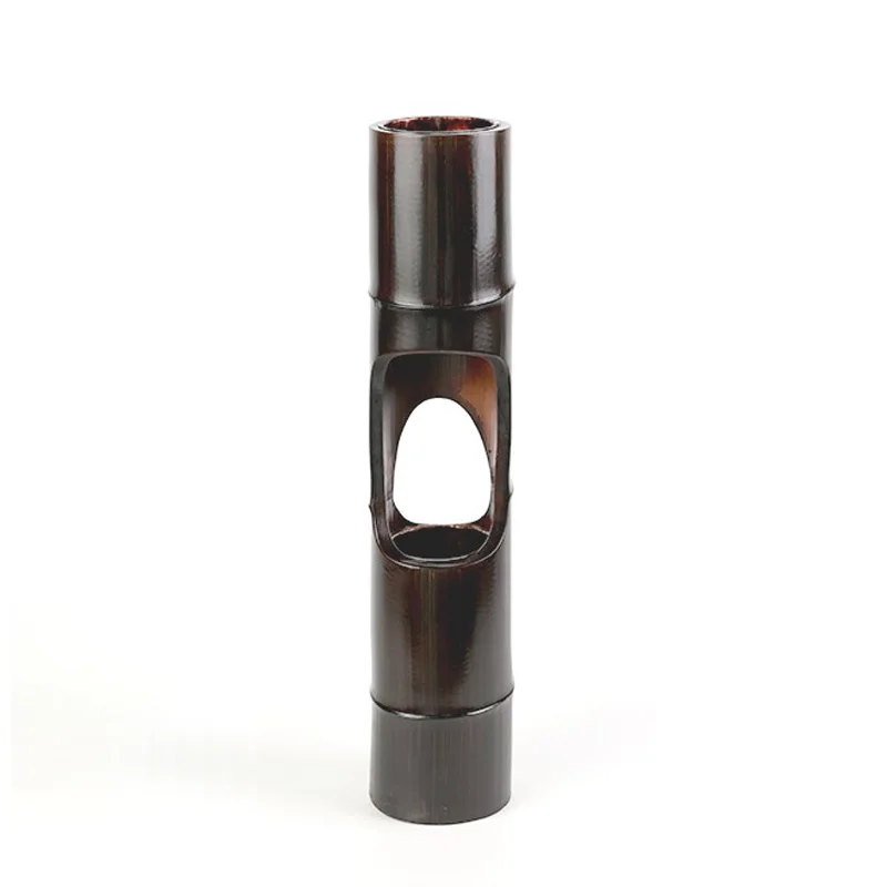 Flower Vase Wholesale High Quality Decorative Bamboo vase Wooden Flower Vase ikebana Flower Arrangement