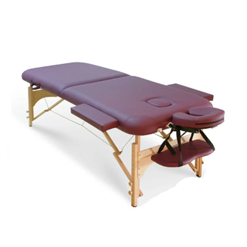 Acrofine деревянная портативная массажная кровать Mildstar-II с роскошной искусственной кожей