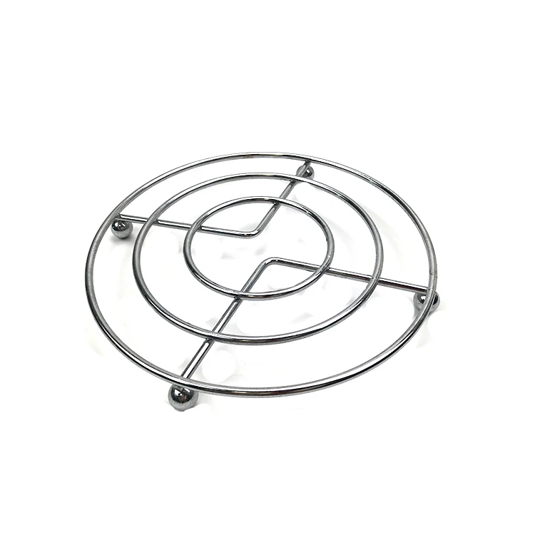 Round Metal Table Place Mat Hot Pot Holder