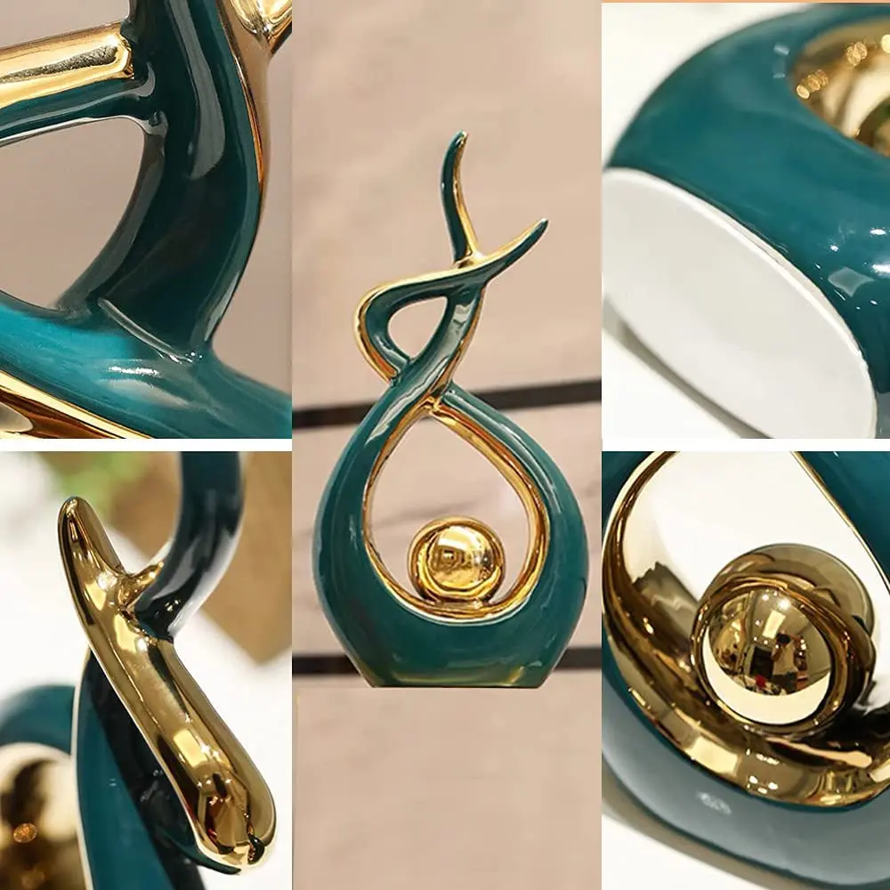 Home Decor Modern Abstract Art Resin Statue Table Decorations for Dining Room Living Room Office