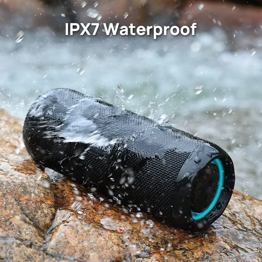 Portable Speaker 30W Dual Pairing True Wireless Stereo HD Sound IPX7 Waterproof Outdoor Sport Shower Wireless Speaker