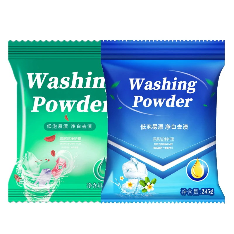 Customized Packaging Washing Powder Bag detergent laundry washing powder packaging bag