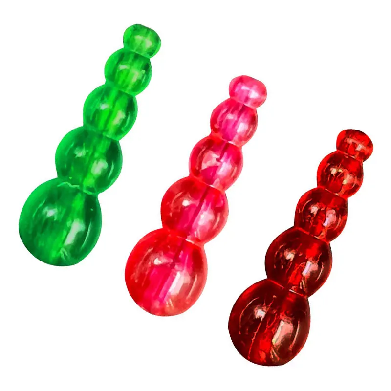 12 Colorful round Fishing Plastic ABS Beads 50/Bag Terminal Tackle Rig for Fishing Pliers