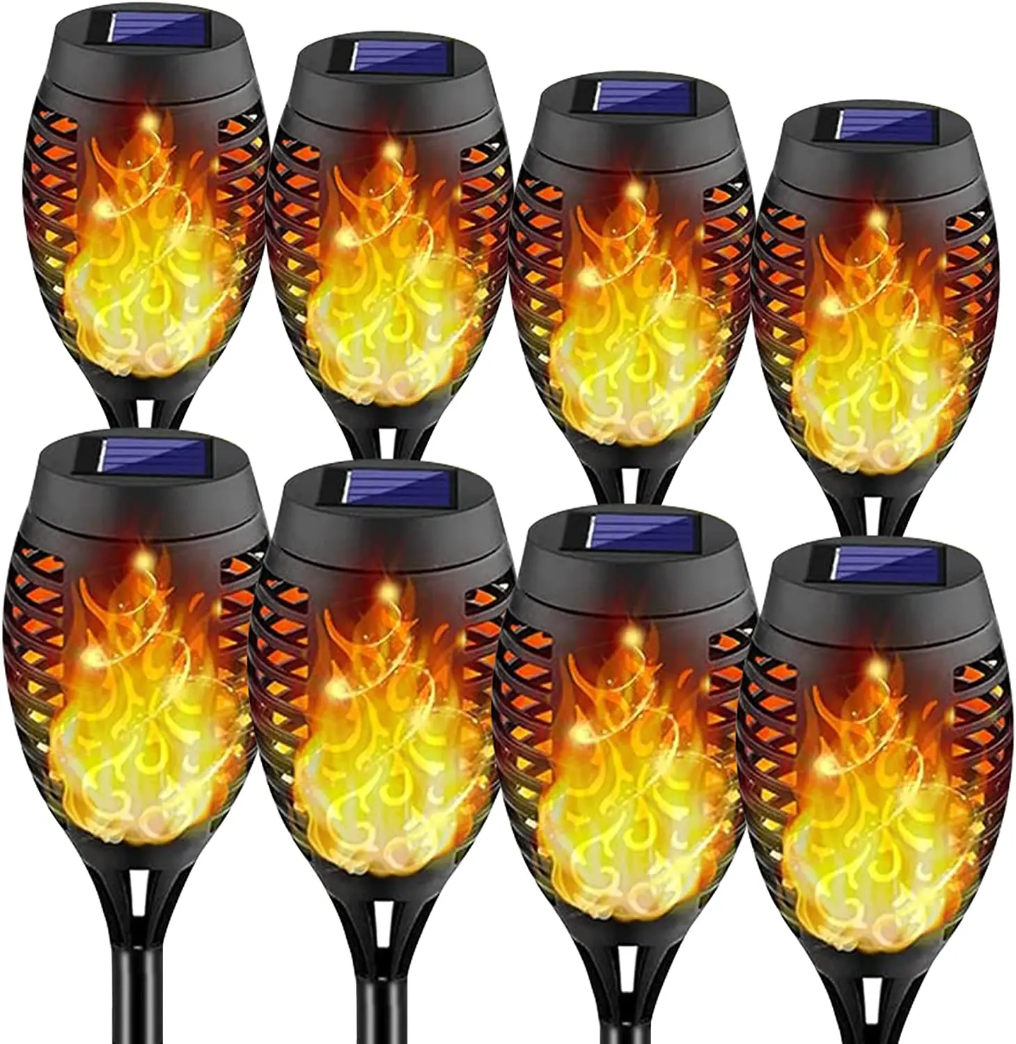 12LED Solar Led Light Flickering Dancing Flame Torch Lighting Waterproof Lamp Outdoor For Garden Decoration Landscape Lawn Path