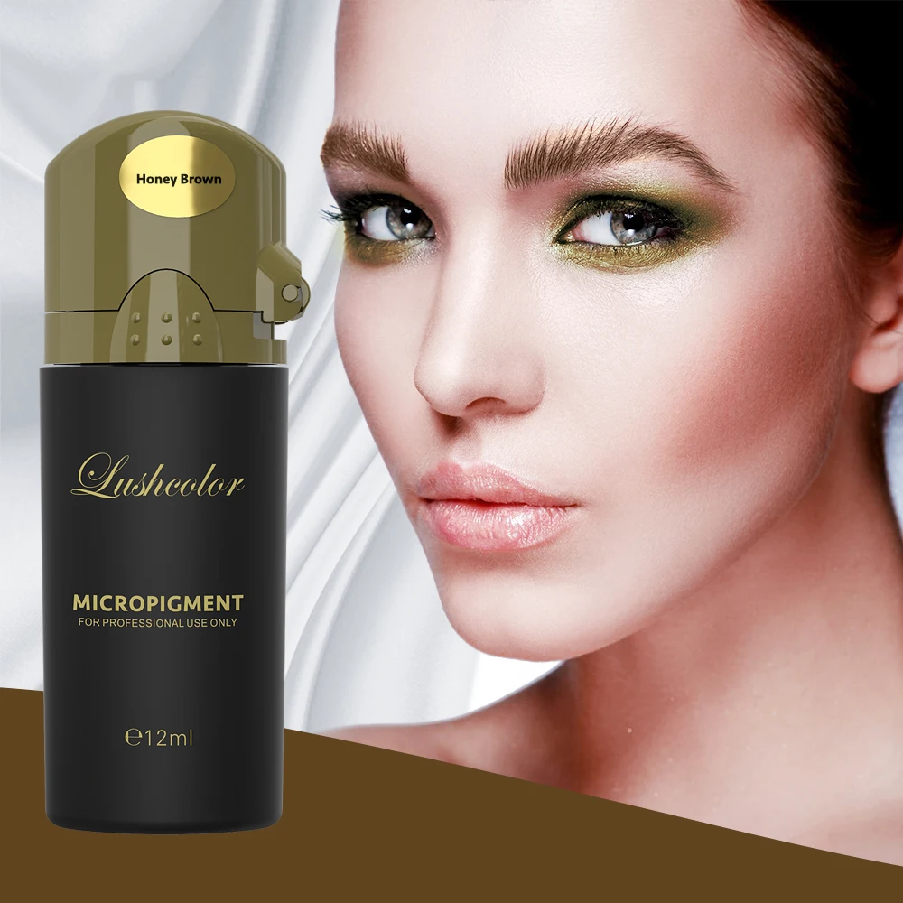 Lushcolor permanent makeup micro tatoo color liquid  pigments for lips,eyebrows