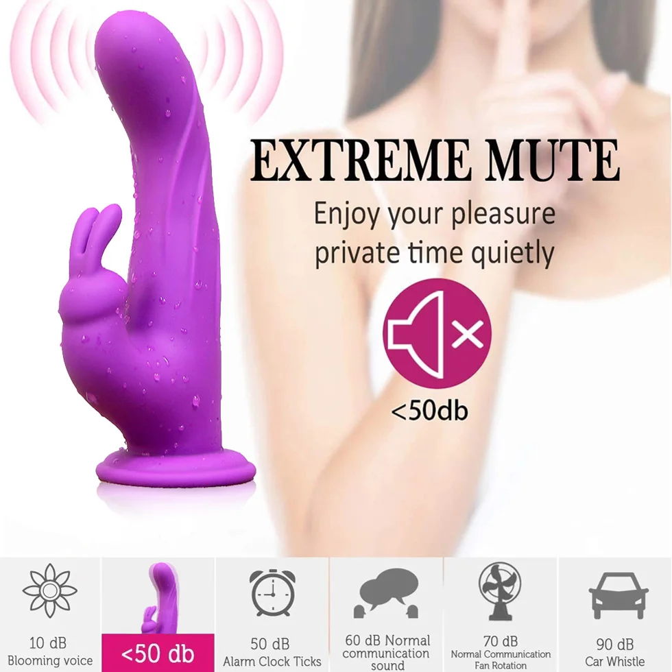 factory outlet Sex toys women cute rotating medical rotating sway g spot dildo rabbit vibrator vagina Massager
