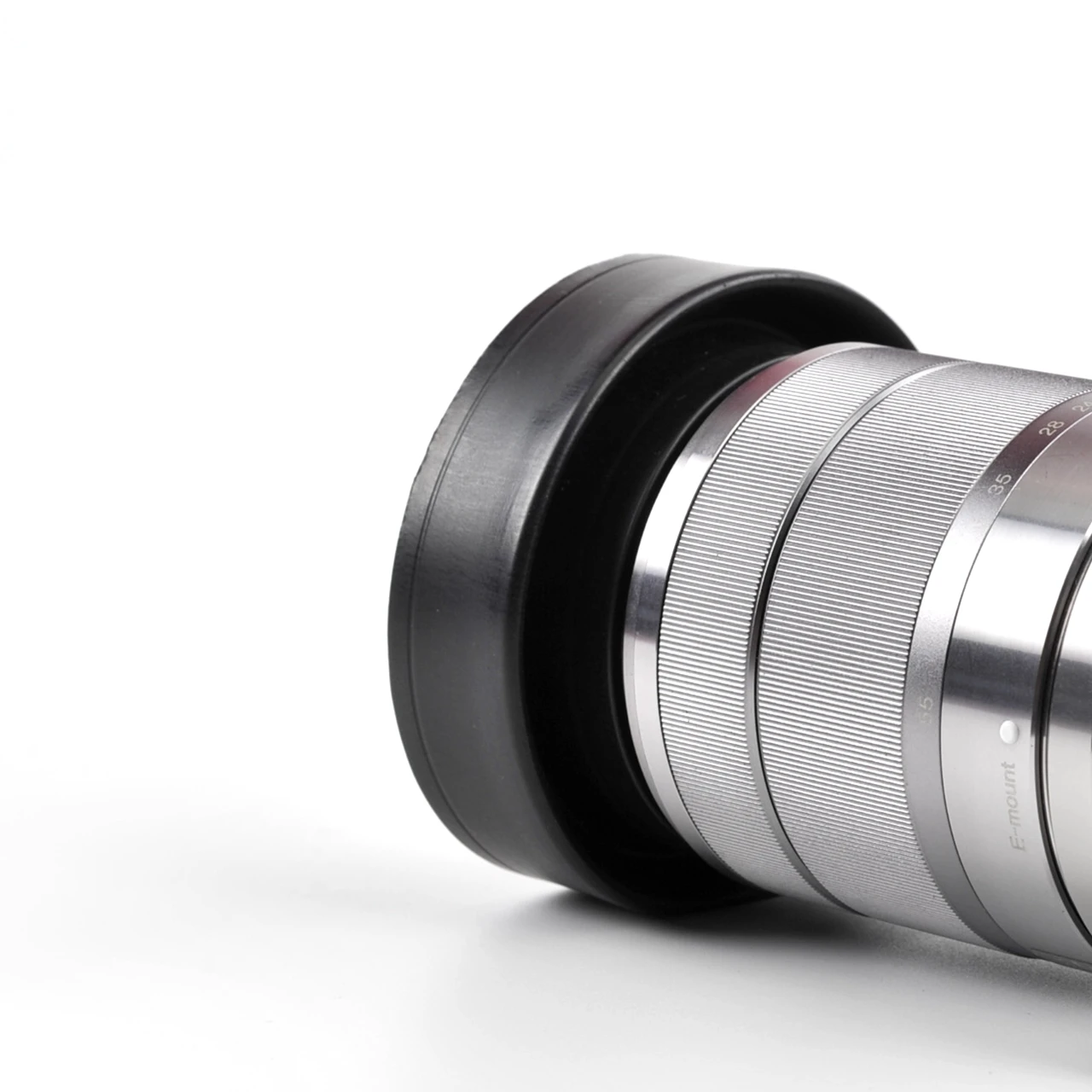 62mm Rubber 3 in1 Collapsible Lens Hood For DSLR Camera