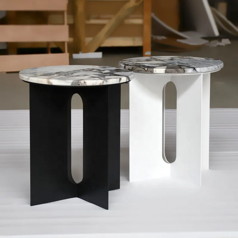 Metal Nordic Living Room Furniture Tea Round Bed Modern Luxury Side Marble Coffee Tables