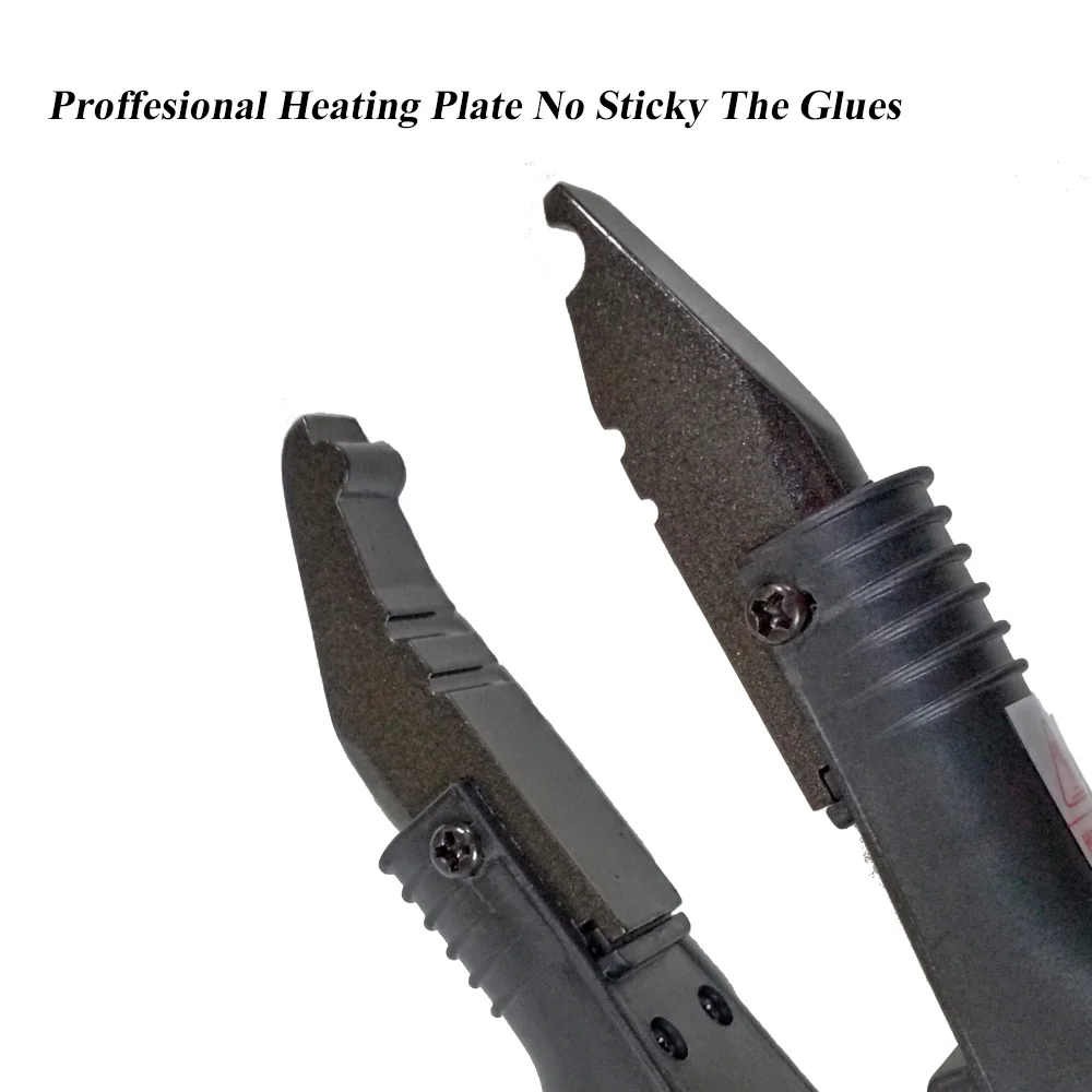 Loof Hair Extension Fusion Bonding Tool Keratin Glue Hot Melting Connector Wand U-tip US Plug Heat Iron Fusion Connector