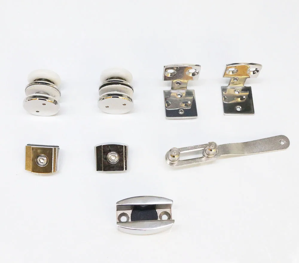 Ncyinox Stainless Steel Sliding Roller Door Accessories Modern Hanging Wheels Barn Door Hardware Hotels Glass Doors OEM/ODM