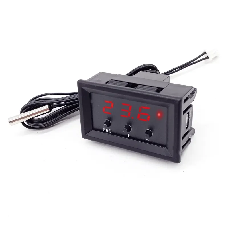 W1209 W1209WK DC12V Small Temperature Controller Hennight Temperature 24V Training Box Temperature Control Switch W2809 W1209C