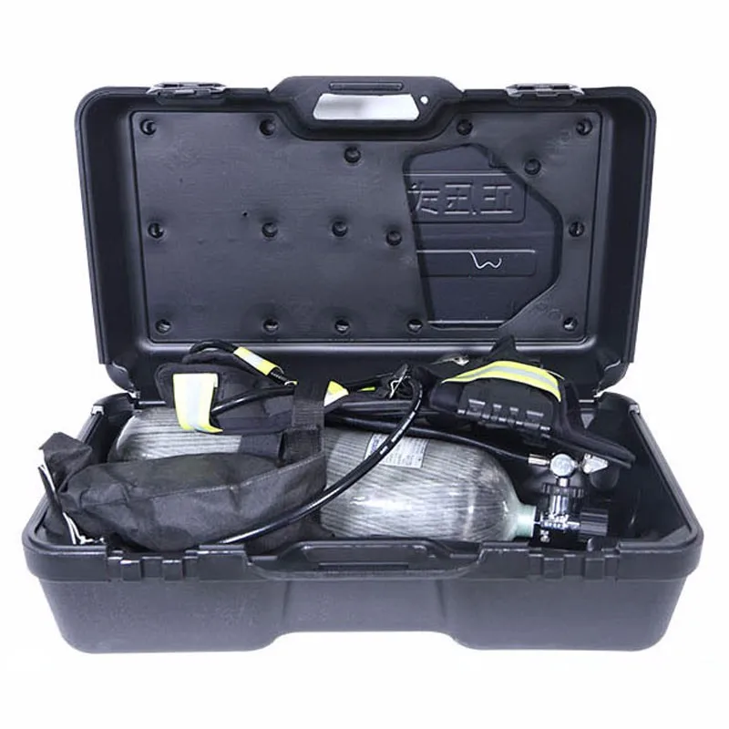 Scba Reducer Gas Cylinder Marine Cart  Test Filling Pump Mask Full Face Air Pirator Breathing Apparatus Price SCBA Case Bag
