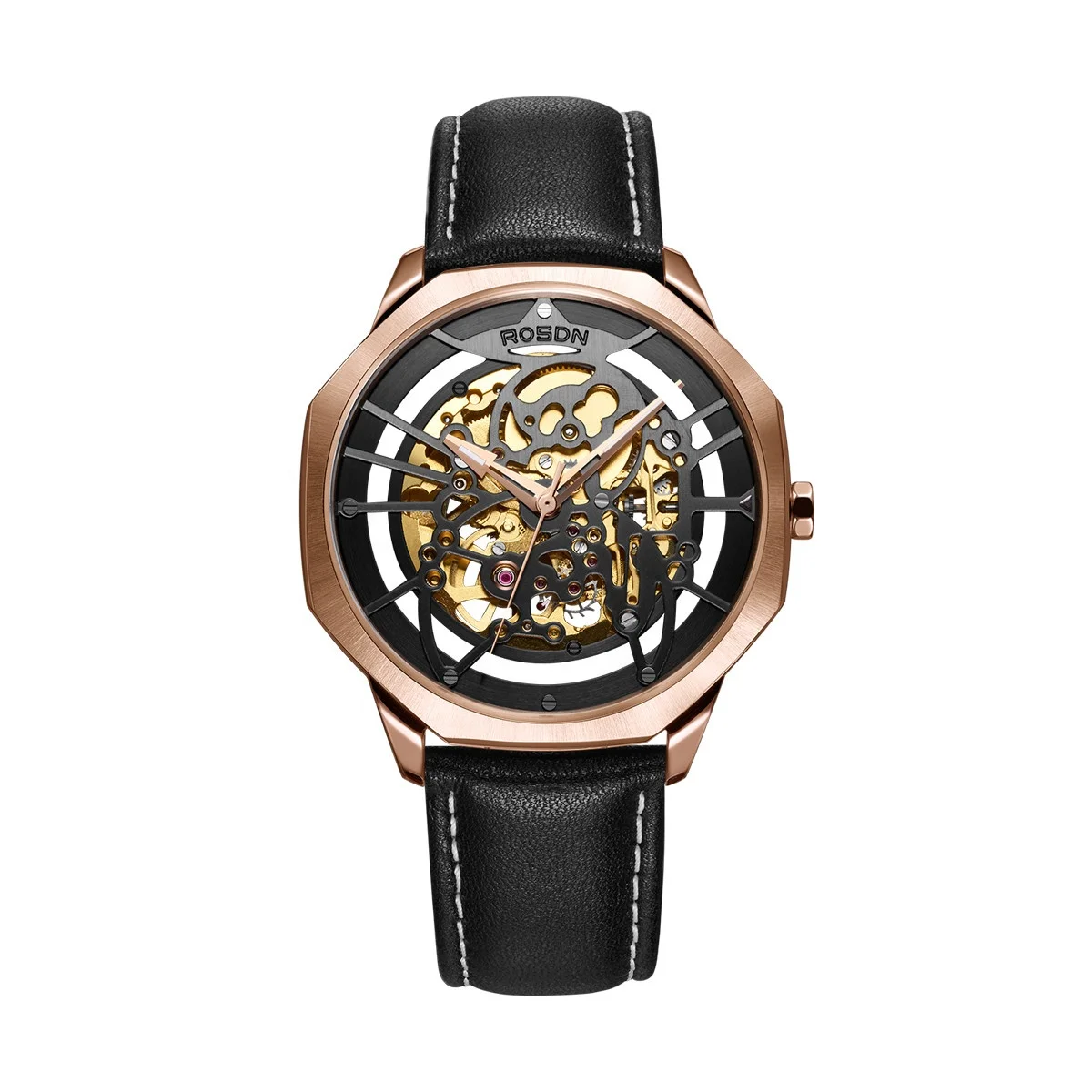 
China Supplier Swiss Brand Automatic Man Watches Custom Logo Wrist Watch Men Mechanical Watch 
