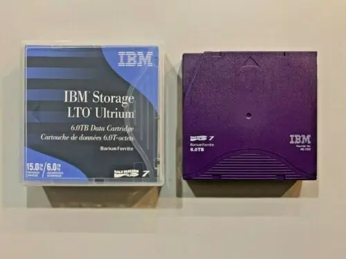 New I B M LTO7 Cartridge 38L7302 Ultrium-7 6.0TB-15TB 6T