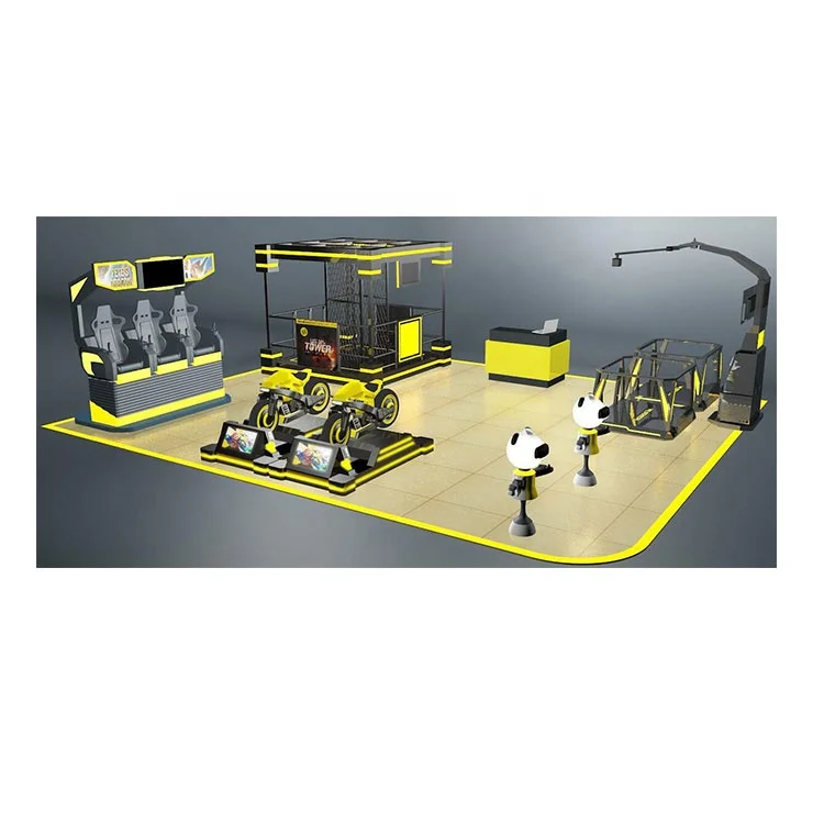 
One Stop Service 9d Virtual Reality Simulator VR Theme Park Design 
