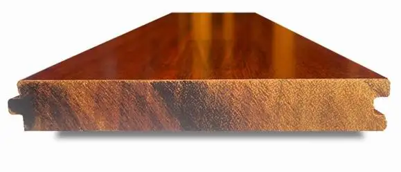 Темные полы из твердой древесины из Конго, Западная Африка-3,75 дюйма x 3/4 дюйма