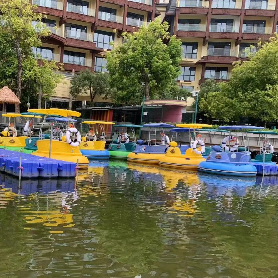 New sale beautiful dolphin laser bumper boat