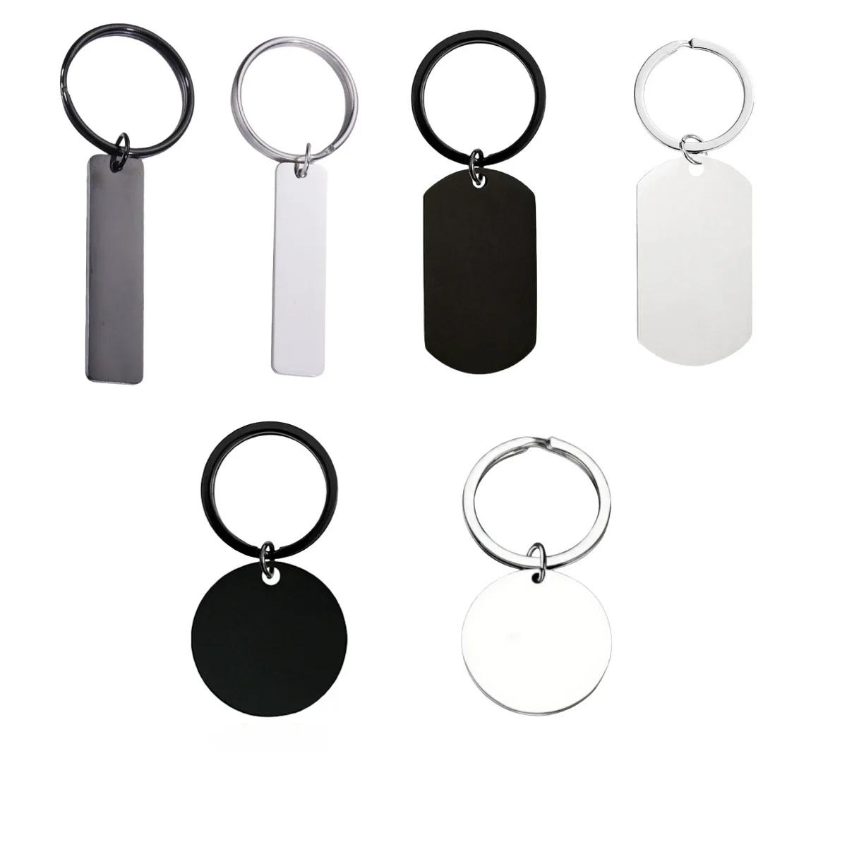 Металлический брелок для ключей