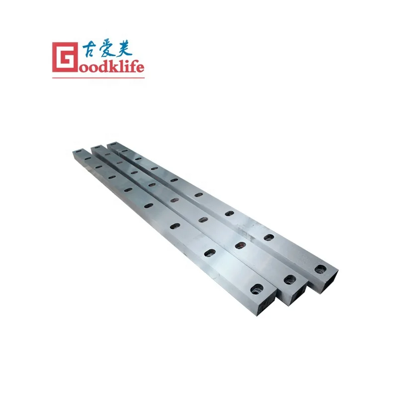 Custom H13 guillotine shearing knife for cutting line