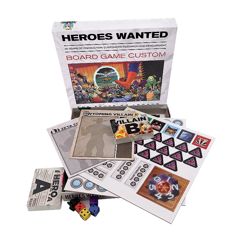 Adults Play Fun Wholesale Custom Printing Board Game And Cards Manufacturers