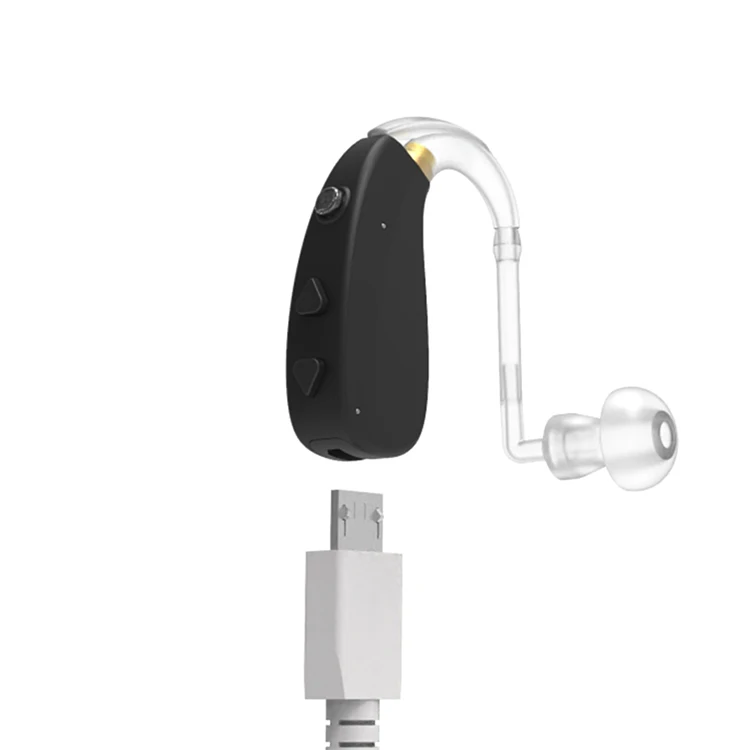 Hot sale batteries back-of-ear hearing aid