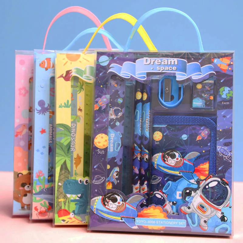 Stationery Set Pencil Primary School Children Learning Gift Kindergarten Birthday Gift Award Gift Set