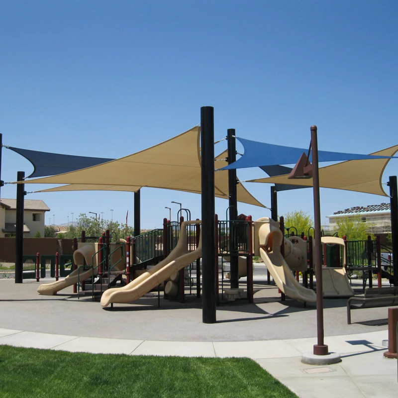 SanJian Custom Greenhouse Garden Patio 100% Virgin HDPE Sun Waterproof Car Park Shade Sail UV