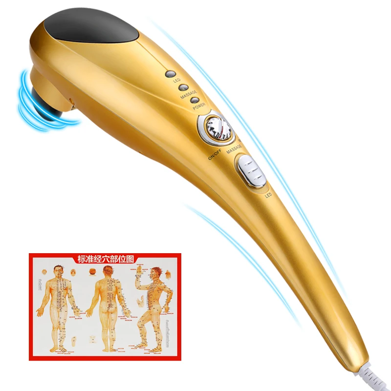 2020 Hotsale electric personal massager shark vibrating massage hammer infrared handheld massager hammer