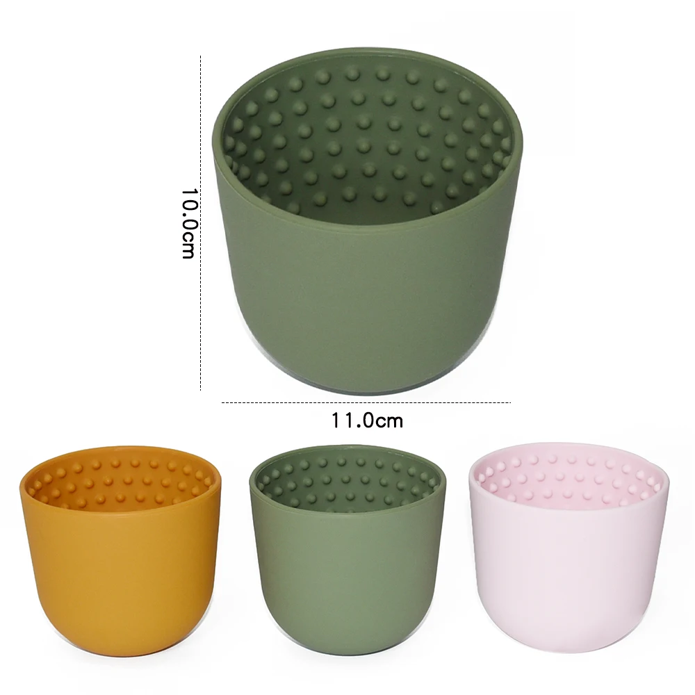 Factory Custom Barrel Wobble Slow Feeder Bowl Flower Shape Drinking and Feeding Dog Lick Bowl