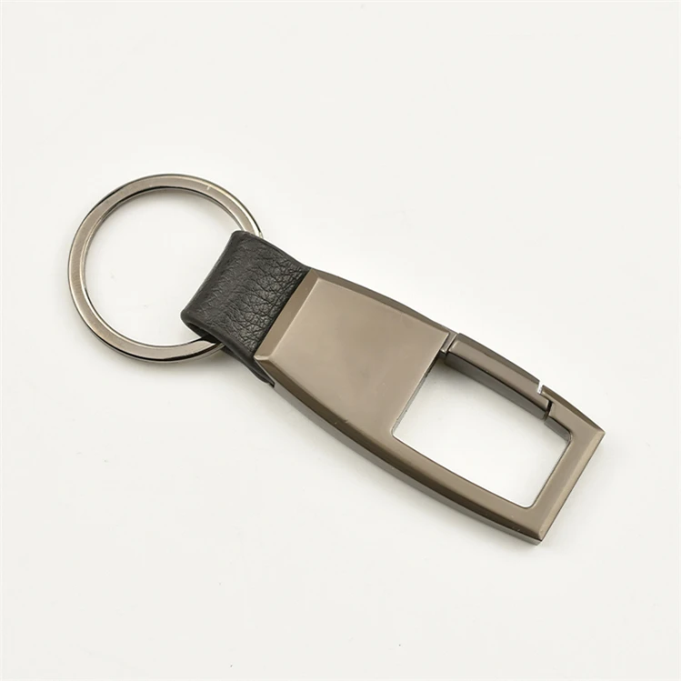 Car logo keychain leather metal Keyring For bmw m mercedes amg audi sline s line